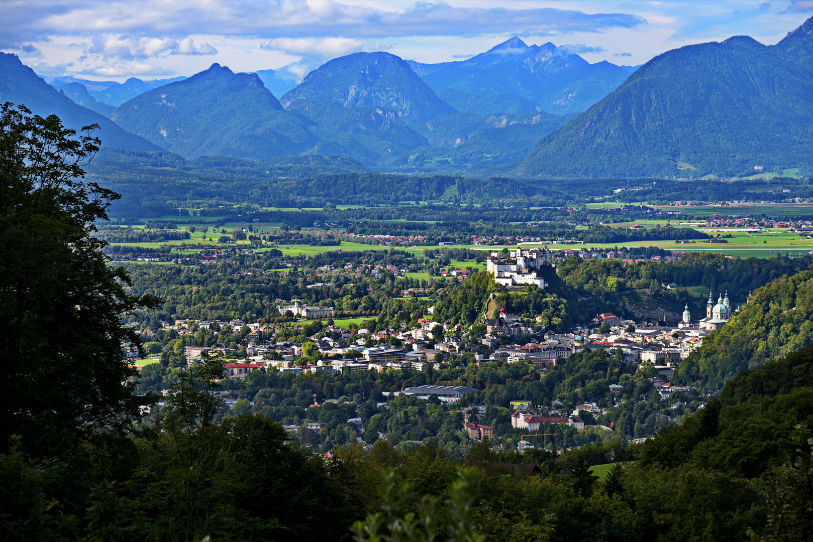 Blick auf Salzburg