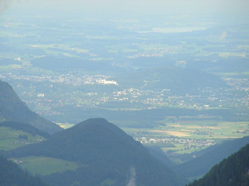 Blick auf Salzburg