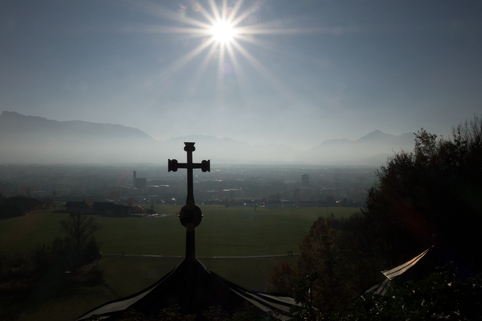 Blick auf Salzburg.