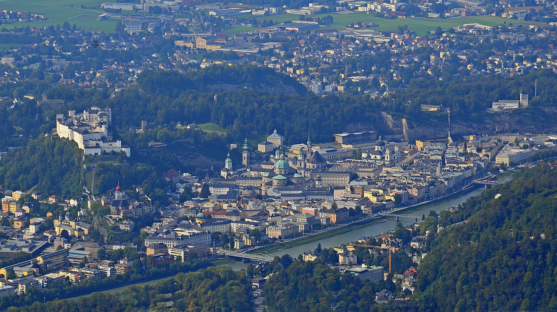 Blick auf Salzburg