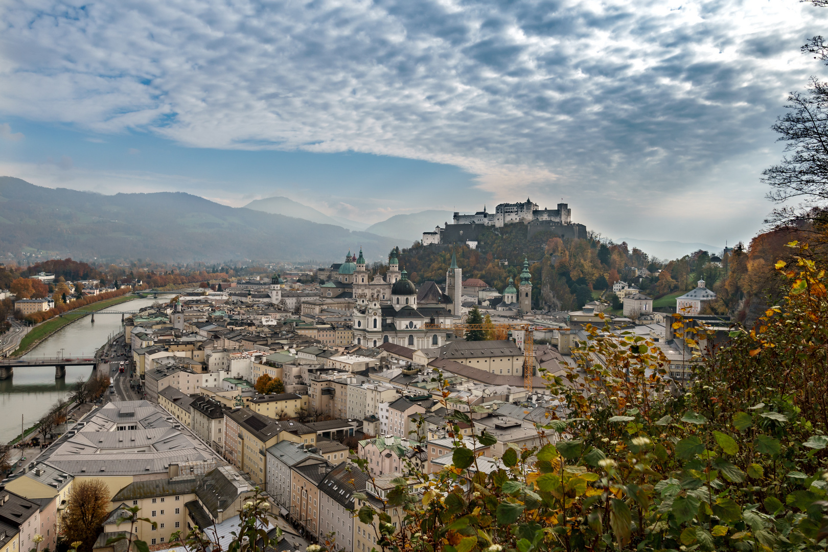 Blick auf Salzburg