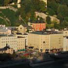 Blick auf Salzburg aufgenommen vom Mönchsberg