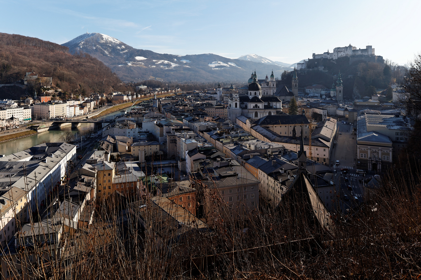 Blick auf Salzburg