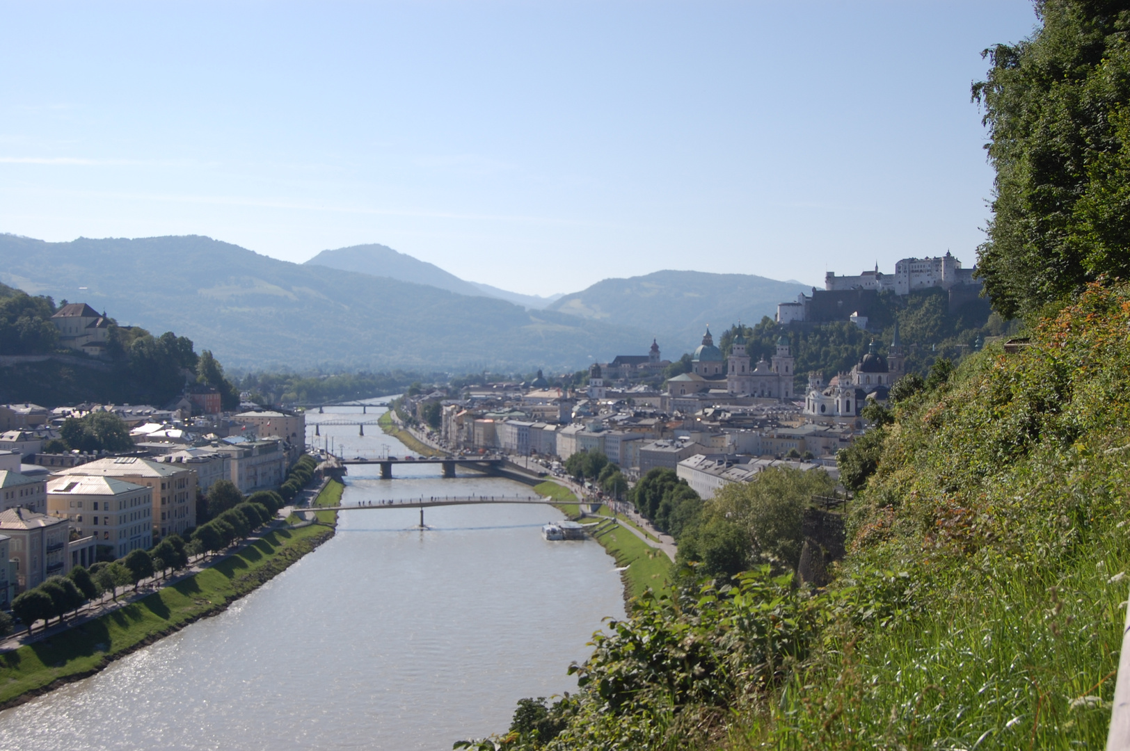 Blick auf Salzburg