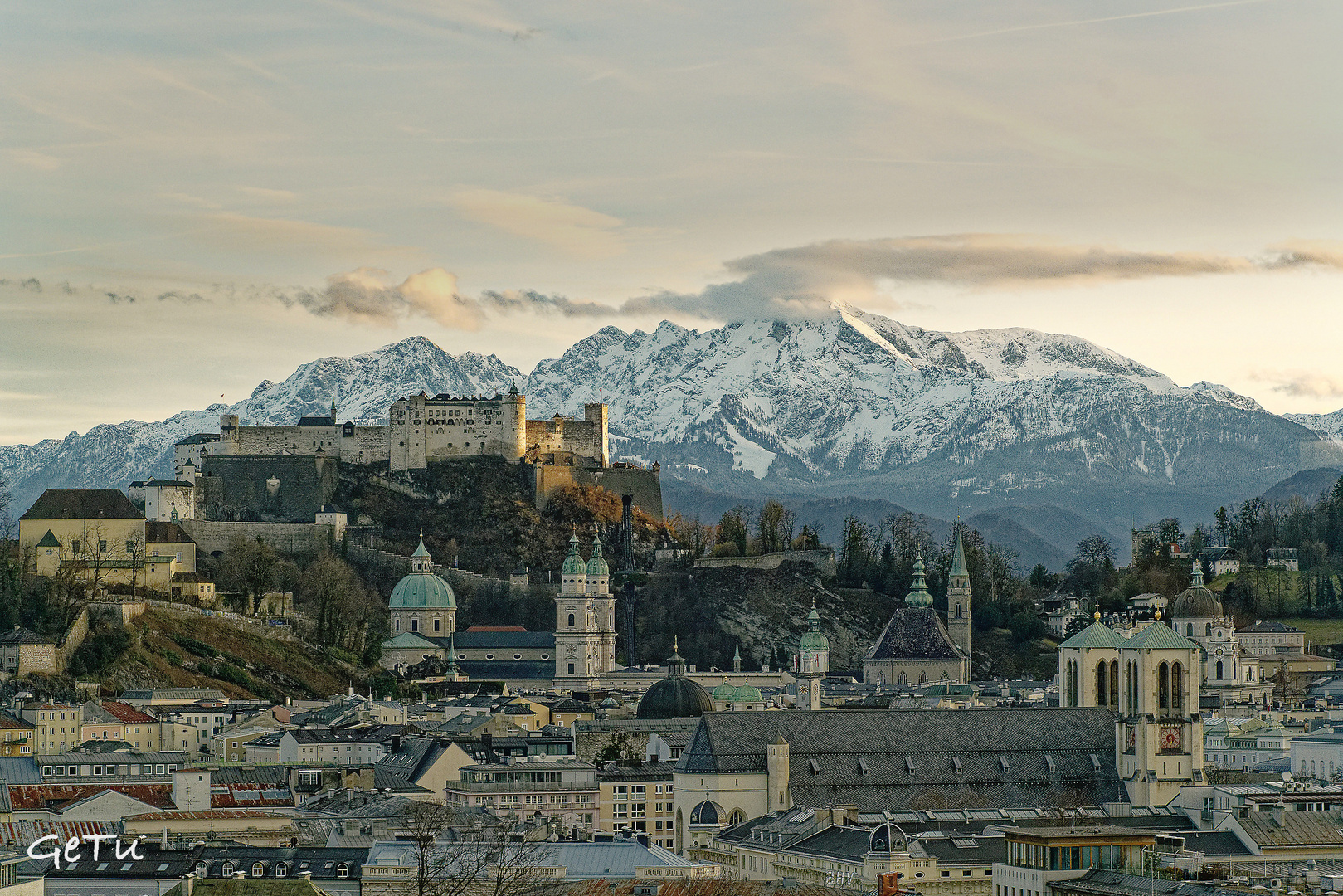 Blick auf Salzburg