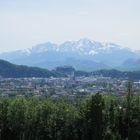 Blick auf Salzburg von Maria Plain