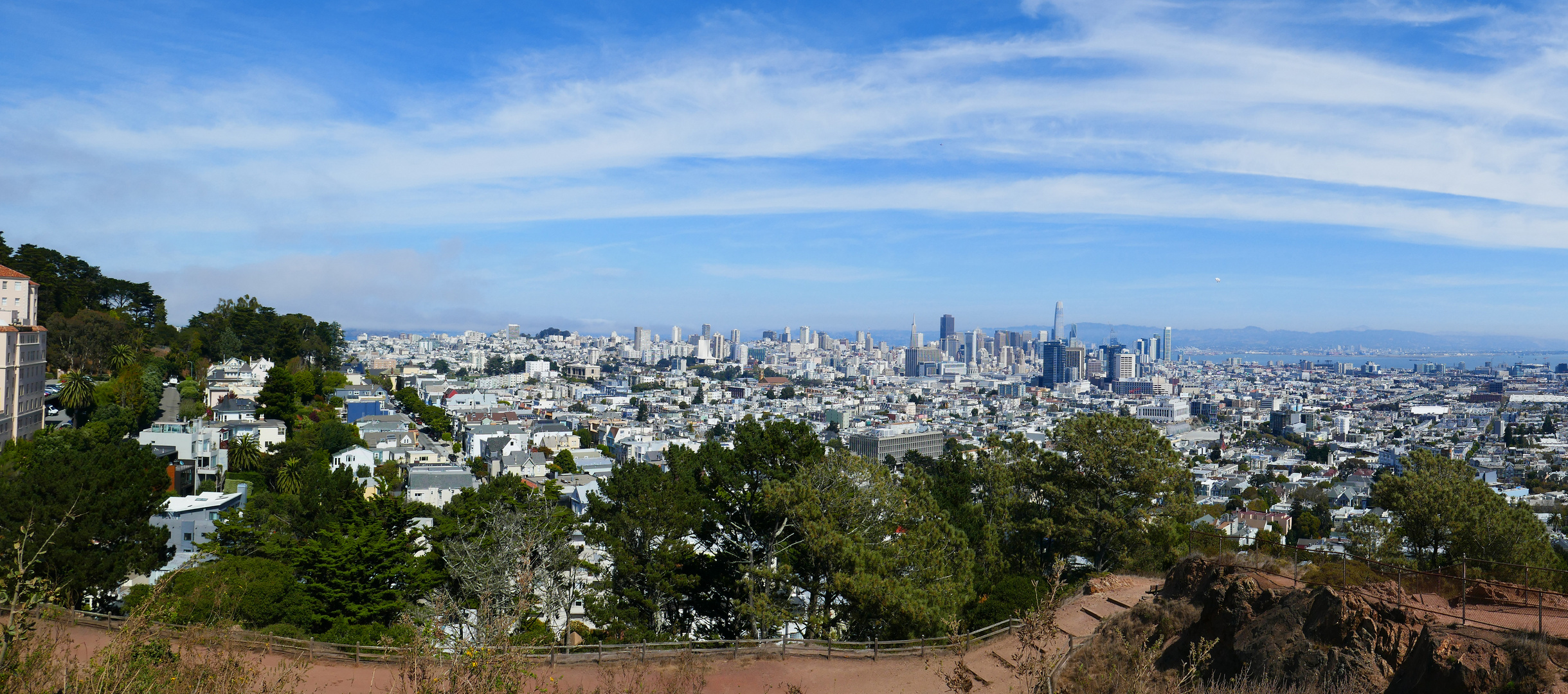 Blick auf San Franzisco