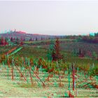 Blick auf San Gimignano, Toscana (3D+MPO-Link)