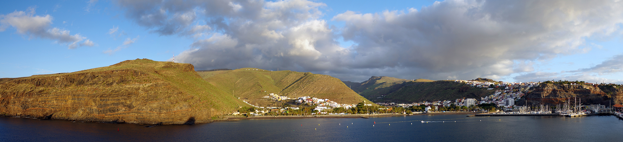 Blick auf San Sebastian de La Gomera