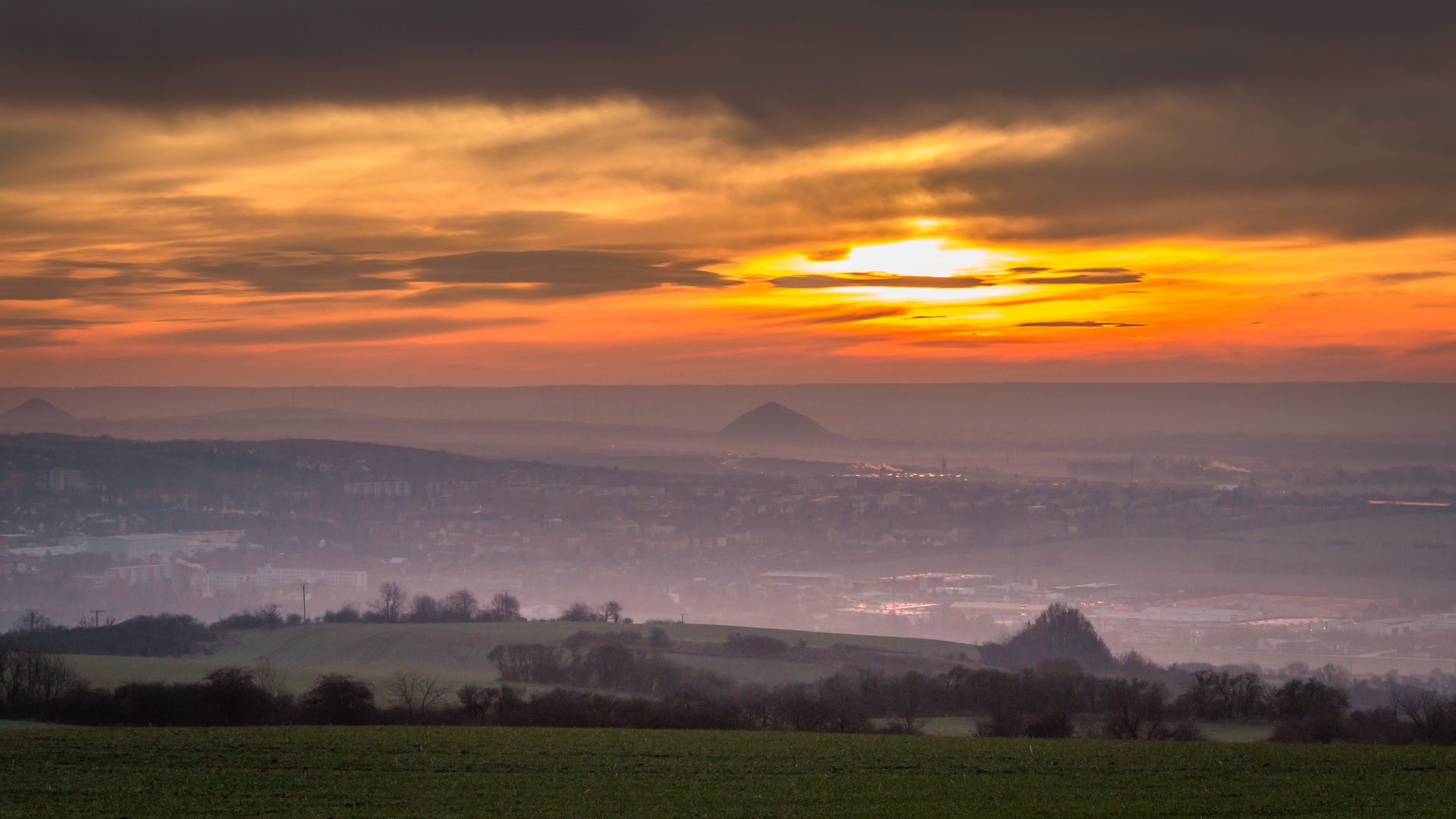 Blick auf Sangerhausen