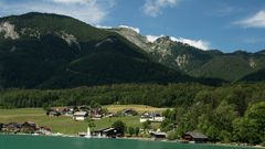 Blick auf Schafberg