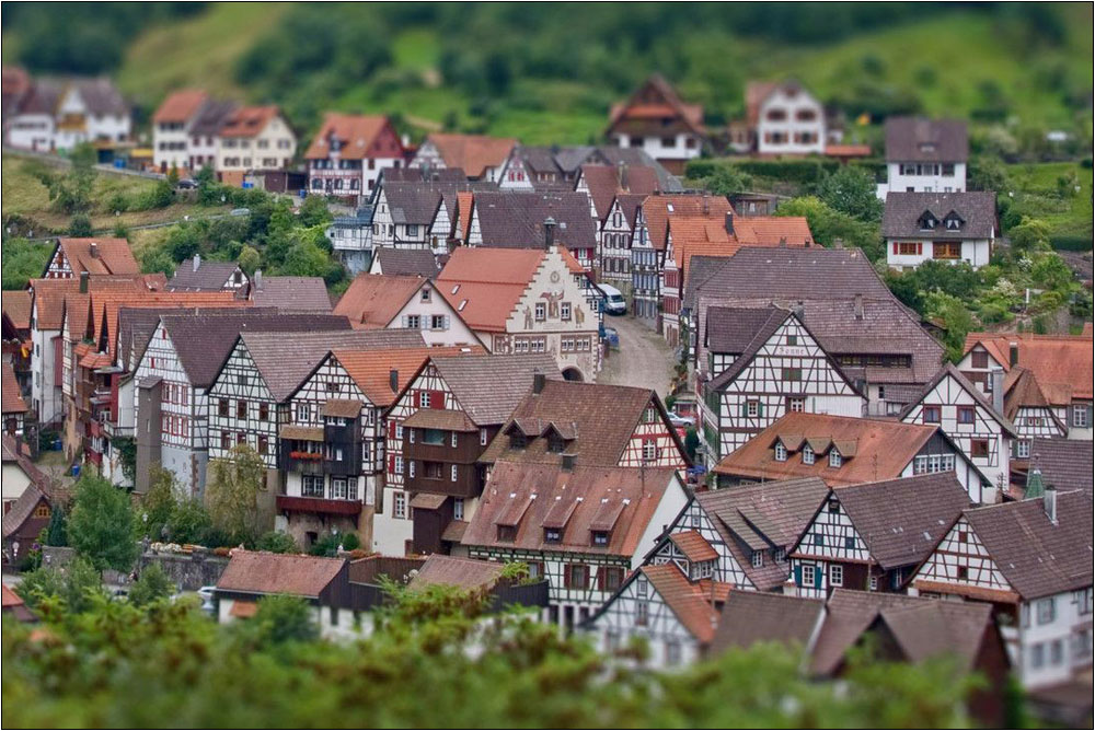 Blick auf Schiltach