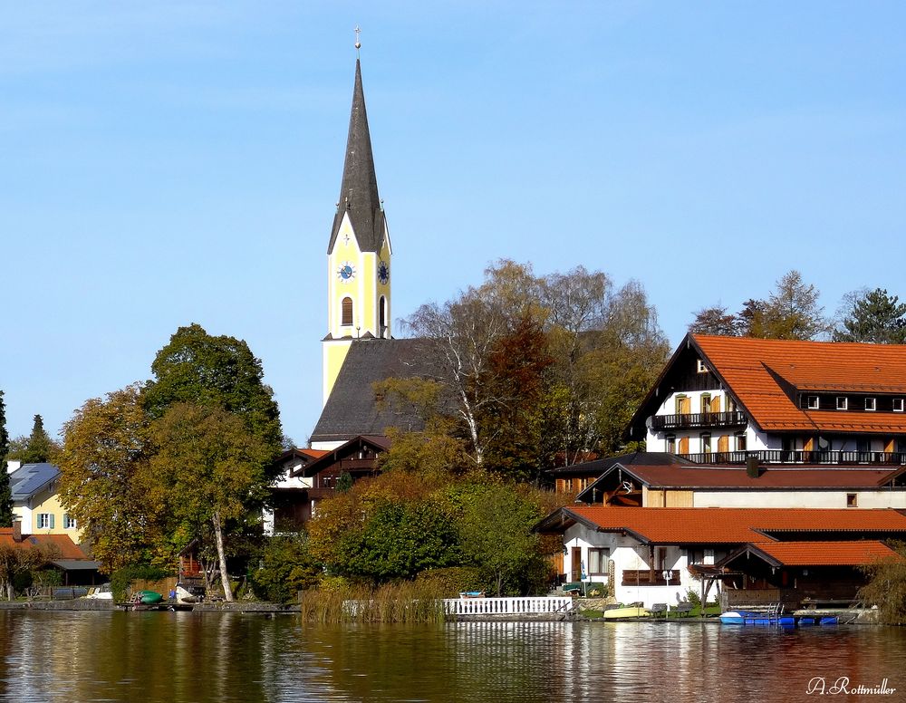 Blick auf Schliersee!