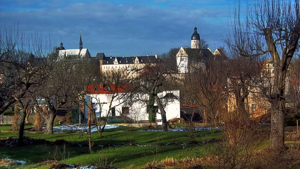 Blick auf Schloß Altenburg