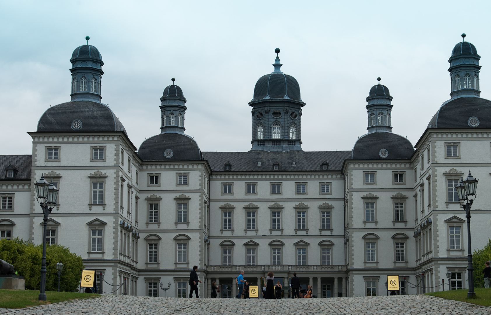 Blick auf Schloß Bensberg