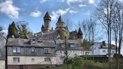 Blick auf Schloss Braunfels