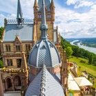 Blick auf Schloss Drachenburg 