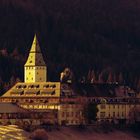 Blick auf Schloss Elmau