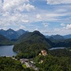 Blick auf Schloss Hohenschwangau