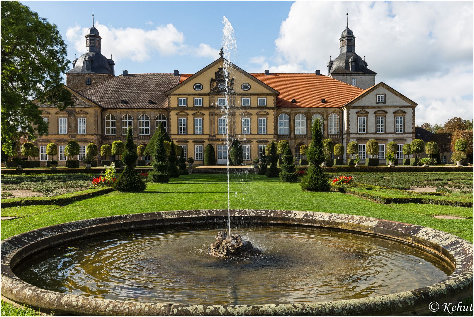 Blick auf Schloss Hundisburg