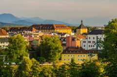 Blick auf Schloss Laufen