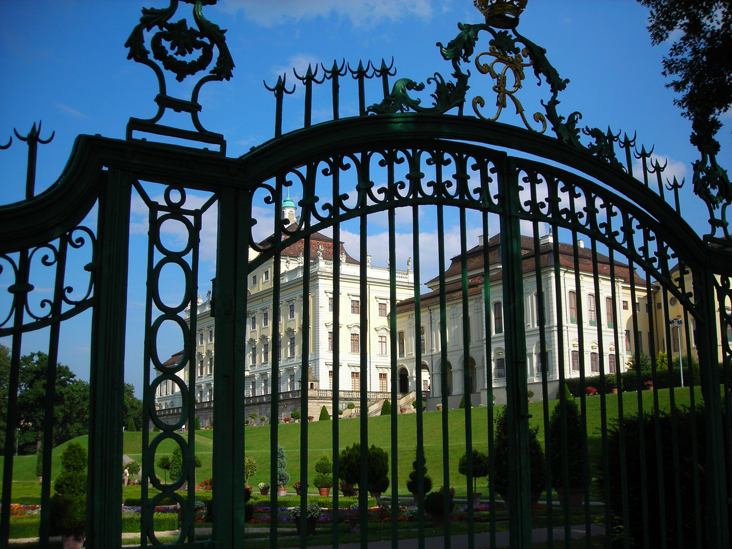 Blick auf Schloss Ludwigsburg