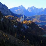 Blick auf Schloss Neuschwanstein