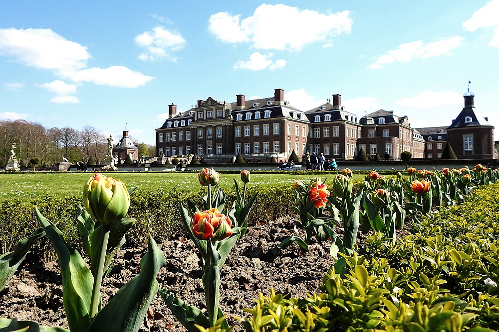 Blick auf Schloss Nordkirchen