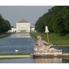 Blick auf Schloss Nymphenburg