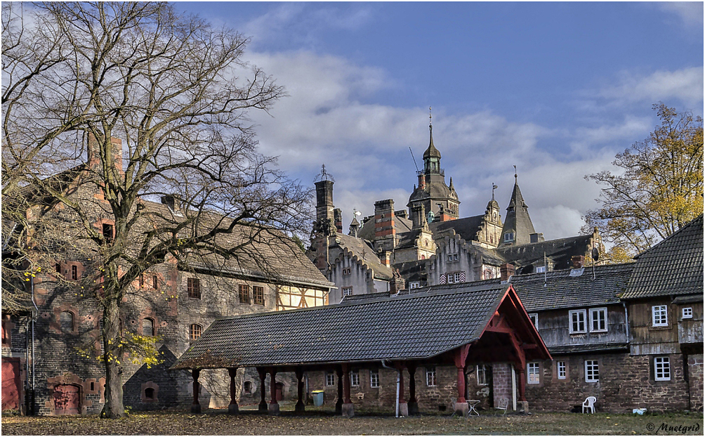 ~ Blick auf Schloss Ramholz ~