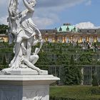 Blick auf Schloss Sanssouci