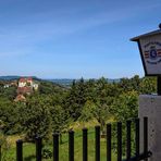 Blick auf Schloss Seggau...