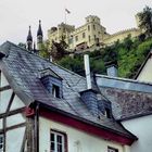 Blick auf Schloss Stolzenfels