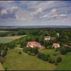 Blick auf Schloß und Land