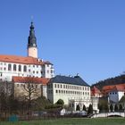 Blick auf Schloss Weesenstein