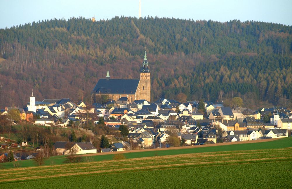 Blick auf Schneeberg