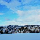 Blick auf Schneeberg/Erzgebirge