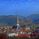 Blick auf Schönau im Schwarzwald