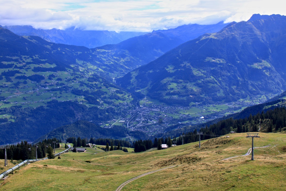 Blick auf Schruns-Tschagguns