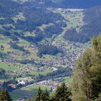 Blick auf Schruns/Tschagguns, gesehen bei einer Wanderung vom Hochjoch