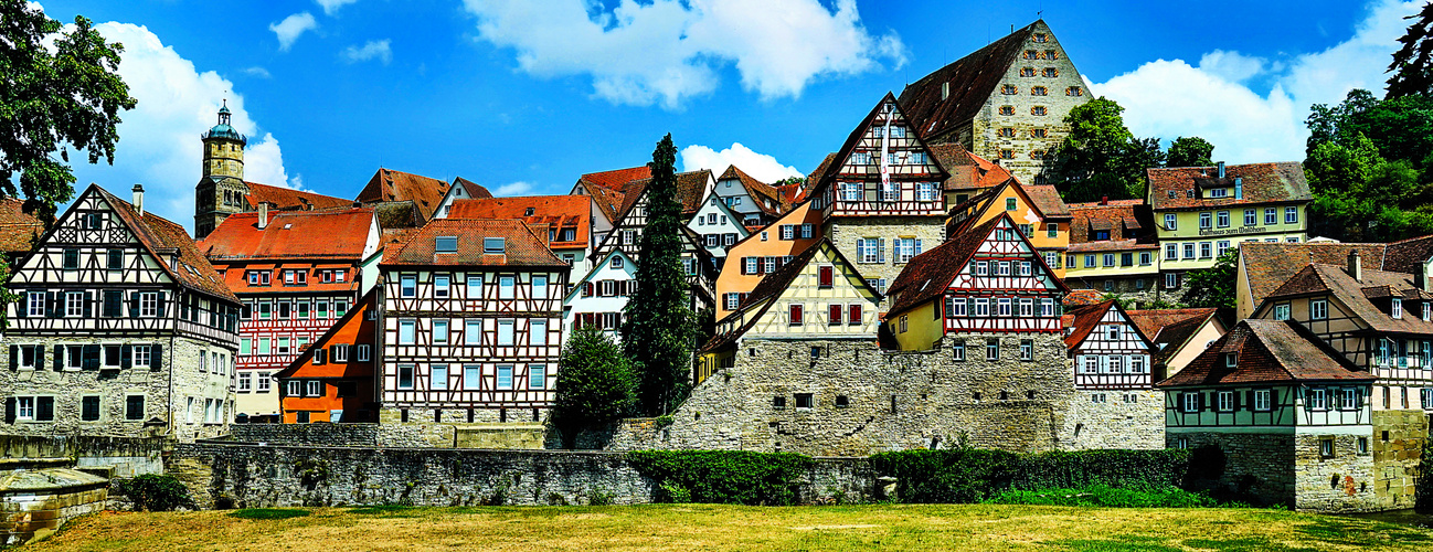 Blick auf Schwäbisch Hall