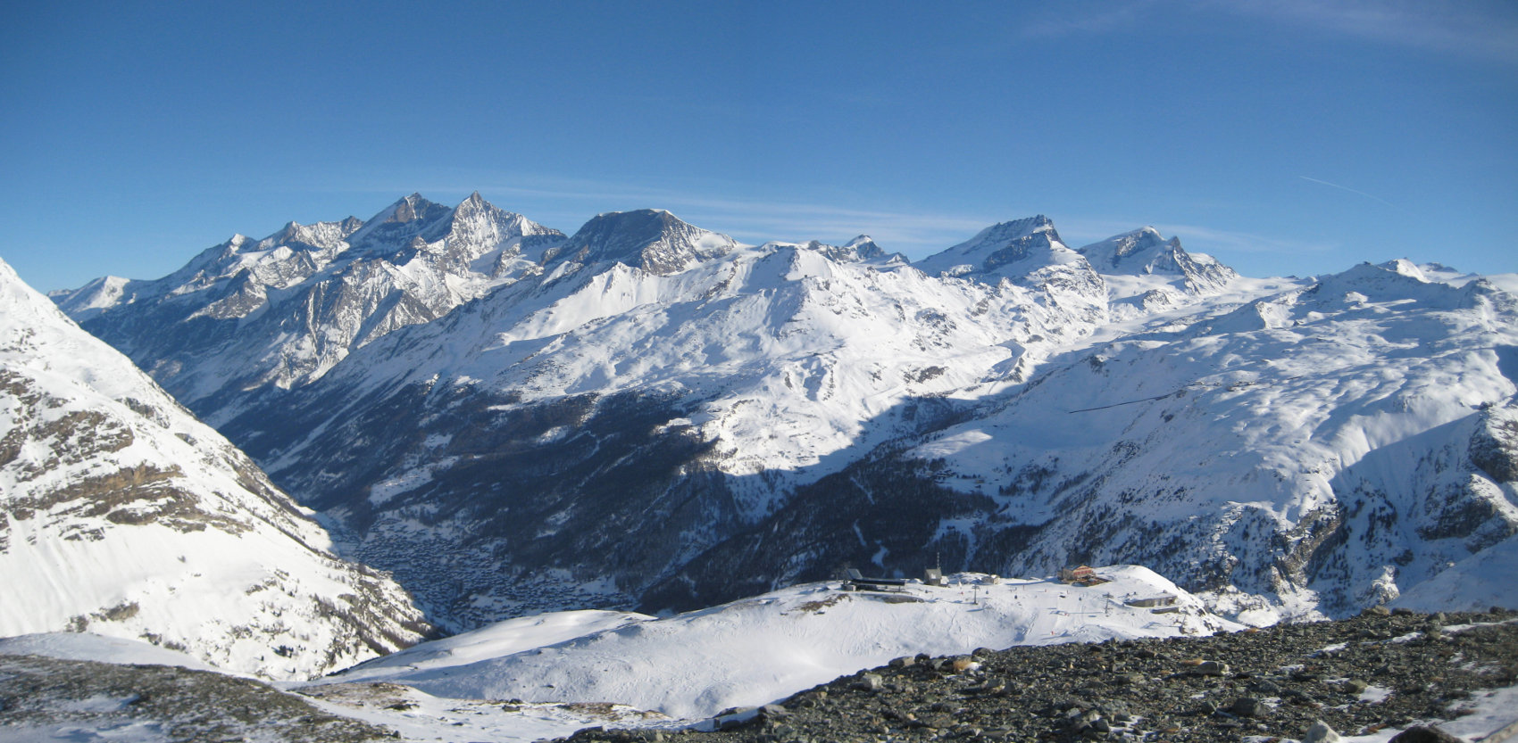 blick auf schwarzsee und zermatt