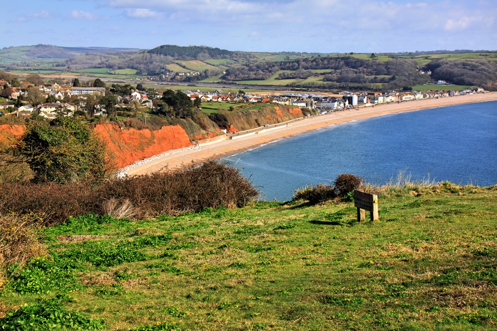 Blick auf Seaton