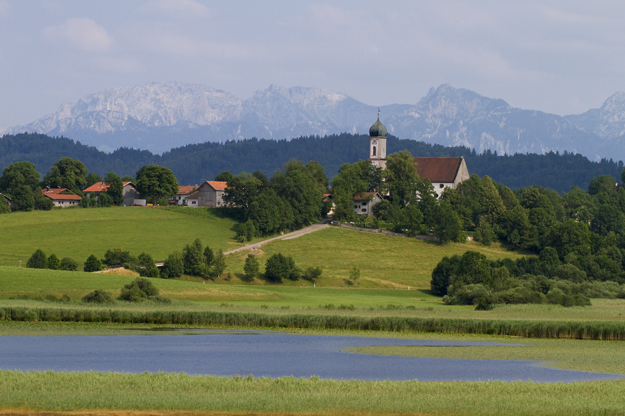 Blick auf Seeg