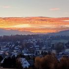 Blick auf Seiffen im Erzgebirge 