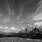 Blick auf Sella und Langgofel