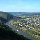 Blick auf Serrig und Saarburg