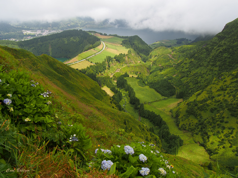 Blick auf Sete Cidades