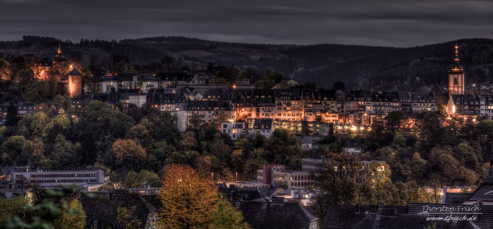 Blick auf Siegen Altstadt