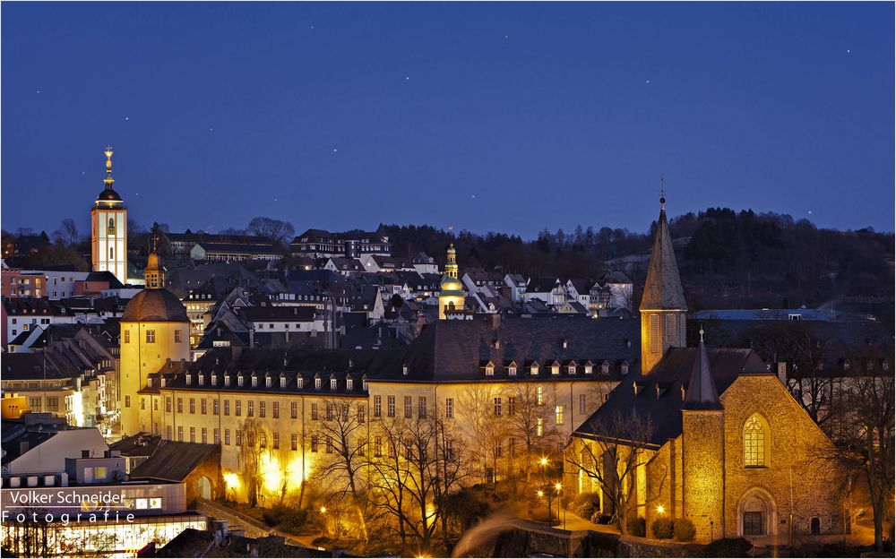 Blick auf Siegens Kirchen